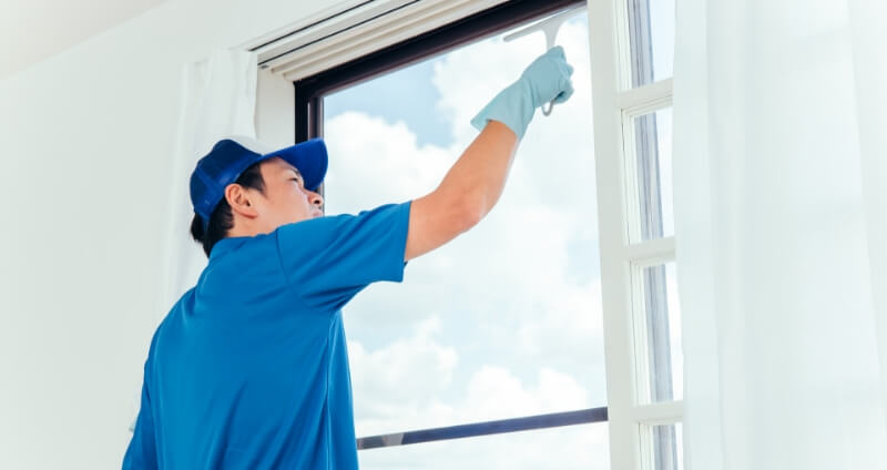 日常清掃のスタッフ